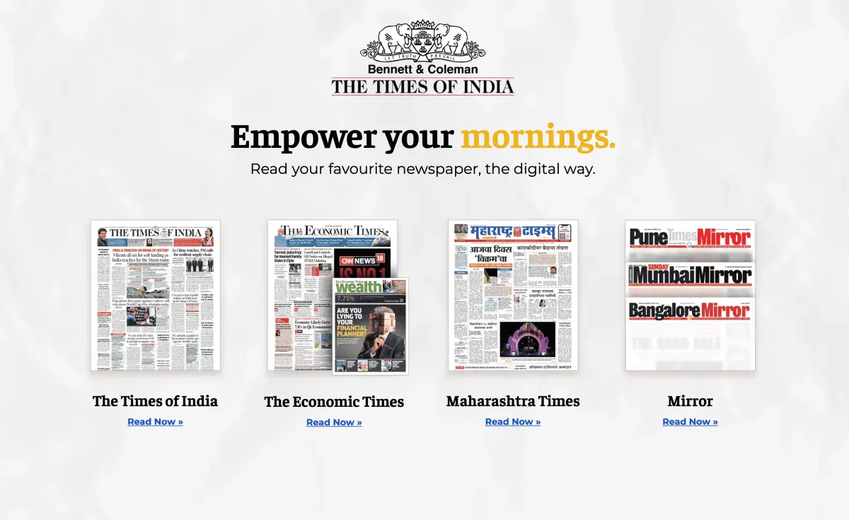 TOI Epaper (Times of India)